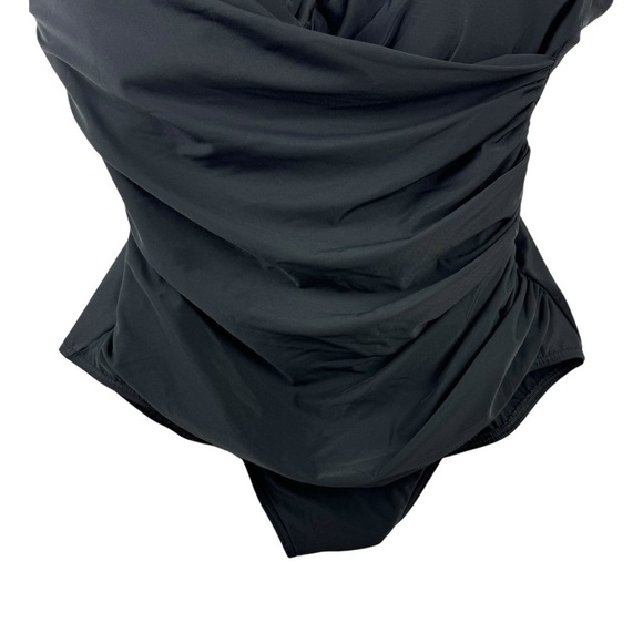 Miraclesuit Plus Size 20W Escape Underwire One Piece Swimsuit Must Haves Black - Picture 4 of 15